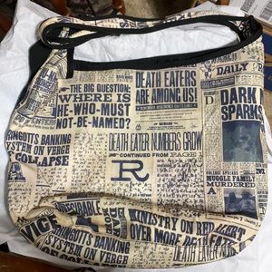 Harry Potter Daily Prophet “Newspaper” Bag/Purse